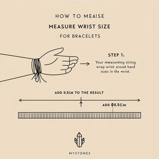 How to Measure Your Wrist for the Perfect Crystal Bracelet Fit