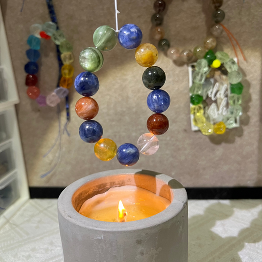 Radiant Harmony: Van Gogh Bracelet